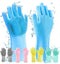 Silicone Washing Full Finger Gloves