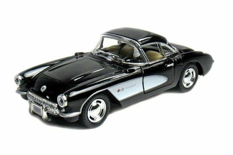 1957 Chevrolet Corvette Hard Top Kinsmart Diecast Model Toy Car