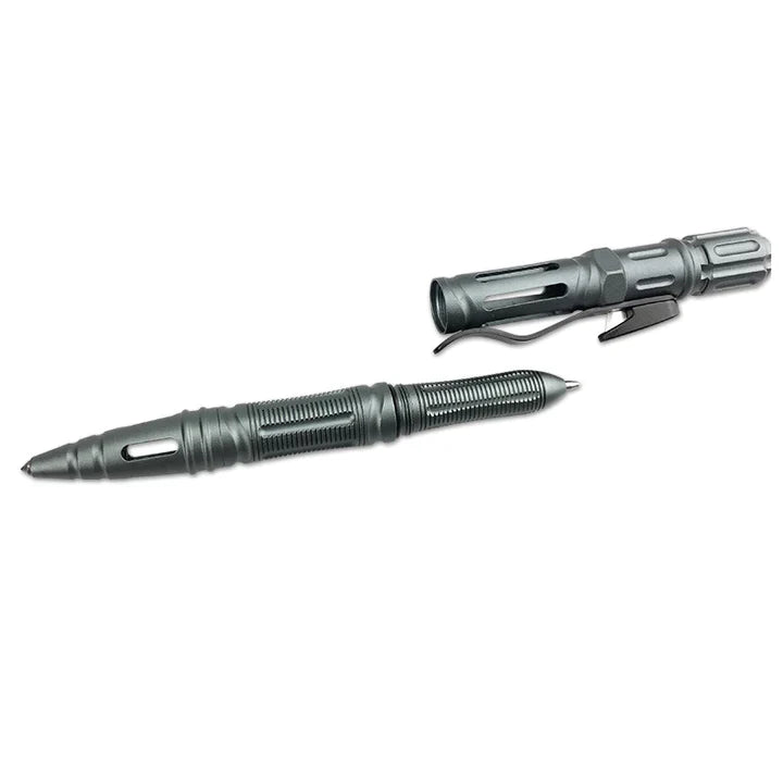 Multi-Function Self Defense Tactical Pen With Emergency Led Light Whistle Glass Breaker Outdoor Survival