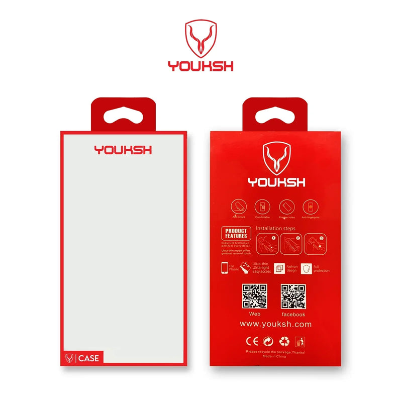 YOUKSH Apple iPhone 14 Pro Transparent Case | Soft Shock Proof Jelly Cover