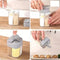 4 in 1 Transparent Spice Jar Salt And Pepper Seasoning Bottle Kitchen Storage Container Accessories