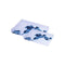 Serving Tray Plastic Blue (Set of 2)