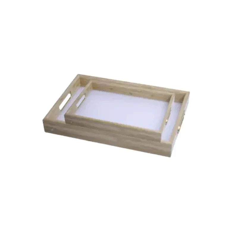 Serving Tray Plastic (Set of 2)