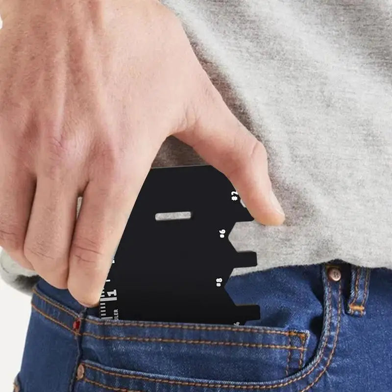 Multifunctional Tool Card and Phone Holder