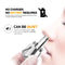 Mini Portable Stainless Steel Manual Nose Hair Trimmer