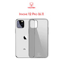 YOUKSH Apple iPhone 12/12Pro Transparent Case | Soft Shock Proof Jelly Cover