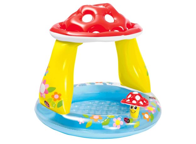 Mushroom Sunshade Inflatable Baby Swimming Pool