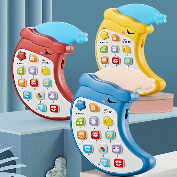 Moon Shaped Learning Music Phone