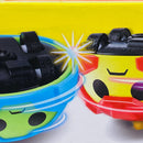 Machine Gyro Chariot Toys Plastic Custom Spinning Top for Kids