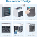 New Mini Refrigeration Air Conditioning Fan Household Desktop Small Spray Air Cooler USB Portable Mobile Cooling Fan