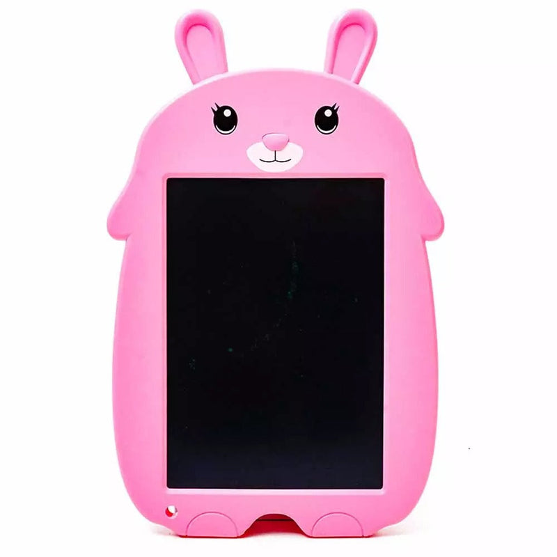 Pink Bunny Rabbit Face LCD Writing Tablet with Pen