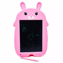 Pink Bunny Rabbit Face LCD Writing Tablet with Pen